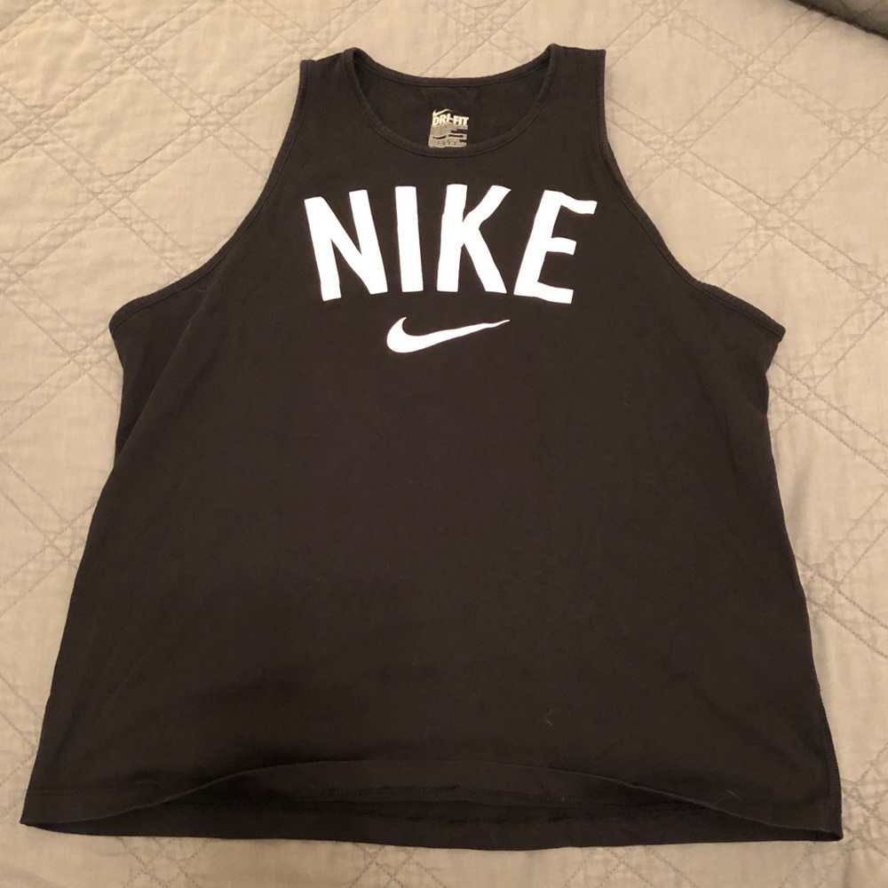 Nike Dri-Fit Black Workout Tank